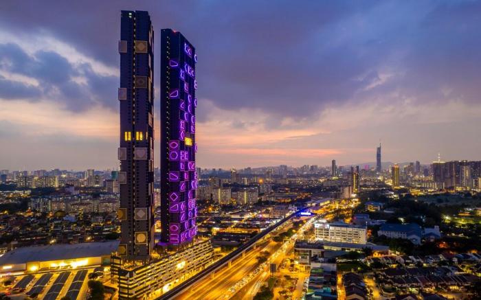 Arte Corner Loft High Floor Unblock KL View