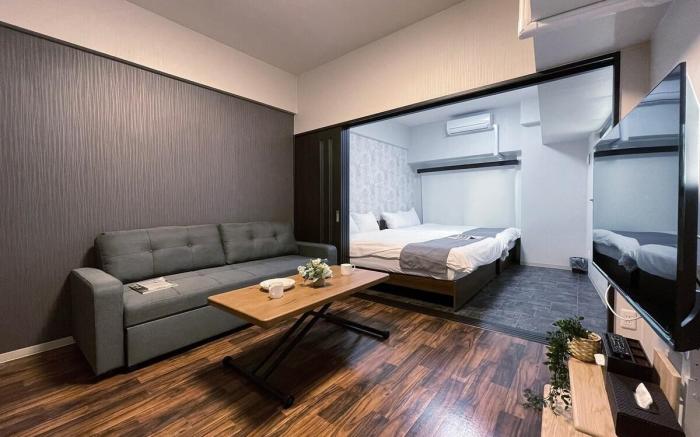 Modern 1Br Apt near Hondori District for 6ppl
