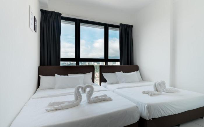 Seaview Infinity Pool 2BR 8pax 2CP Urban Suite