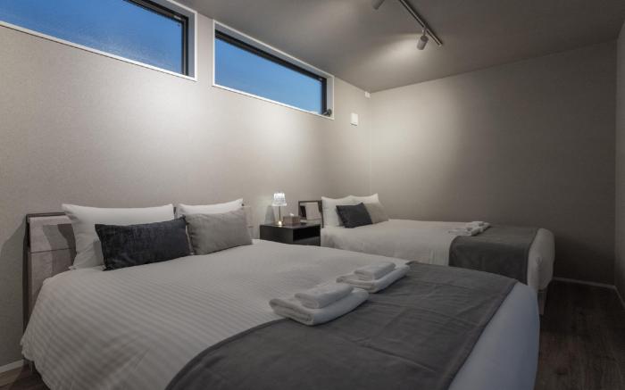 Villa deLuxe@西九条  新築，USJ電車で5分，西九条駅徒歩3分，2室，最大6人