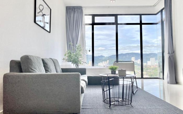 Skypool Minimalist 2BR 2Bath Suite #6pax 