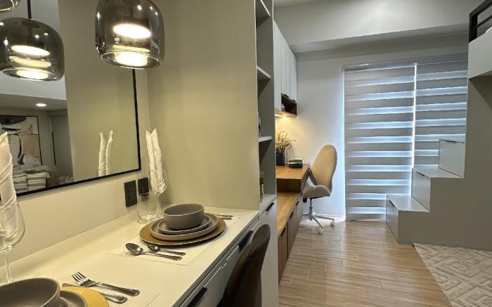 Loft bed studio unit