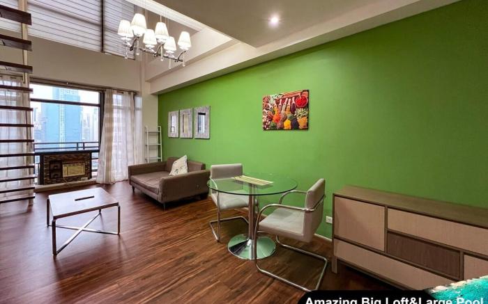 Amazing Loft big 1BR Romantic Gramercy Makati 2204