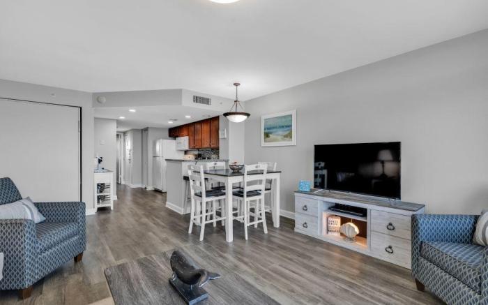 Ocean View 1BR Condo with Private Balcony