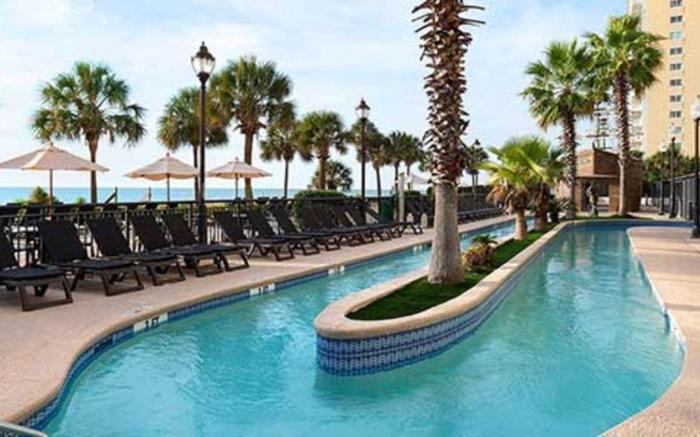 Sun-filled Beachfront 2BR Condo at Dunes Village Resort
