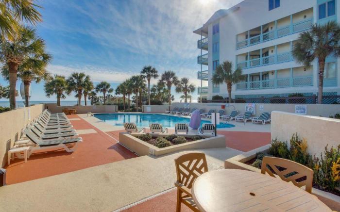 Scenic Views from the balcony at Ocean Forest Plaza Condos