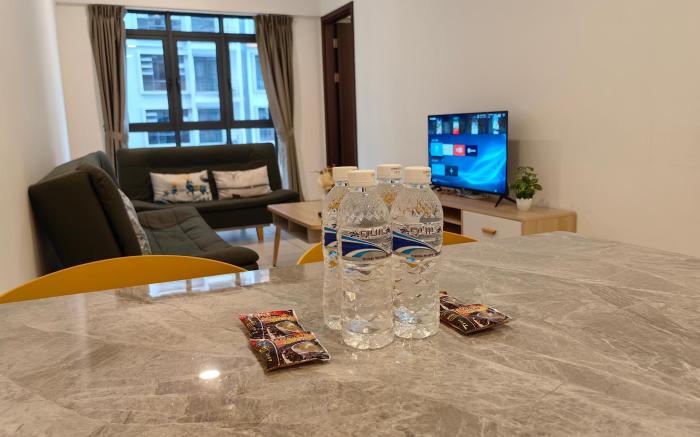 Near Airport|FreeParking|KAvenue|Family Room 6 Pax