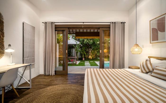 Villa Moju by Alfred in Bali - Tropical 3BR Escape w/ Private Pool & Lush garden in Bumbak Canggu