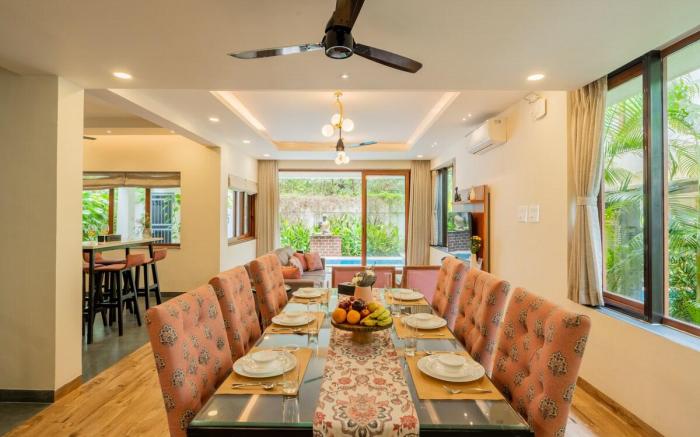 ELIVAAS 3 BHK Pvt Pool & Bar - Villa Valerie