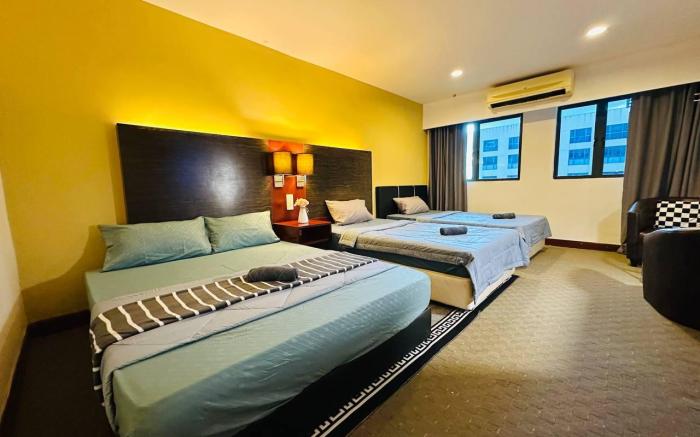 KK City Near Imago 3-4pax Suites Ming Garden