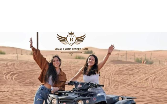 Royal exotic luxury desert camp