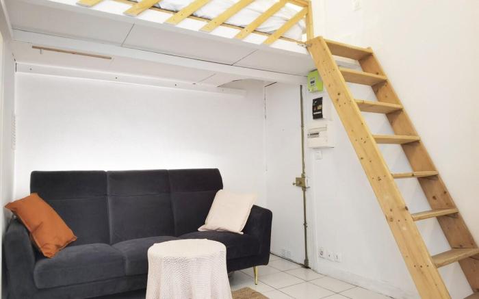 Cozy duplex studio near Canal 2 mns to metro