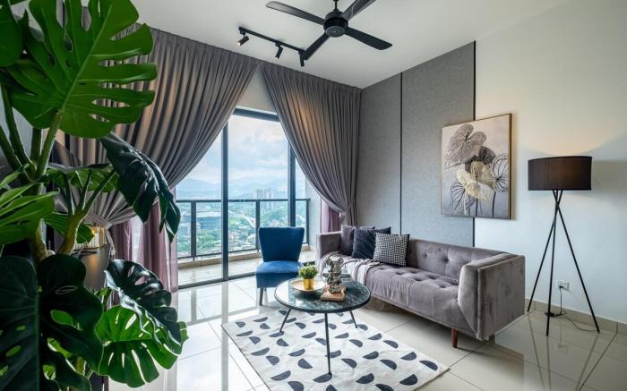 Elegant Home @ Astoria Ampang 3room Kid Play Slide