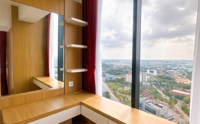 Keken 2BR Pollux Habibie City View TA