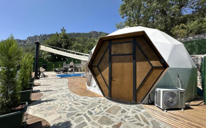 Özel Havuzlu Jakuzili Mersin Glamping