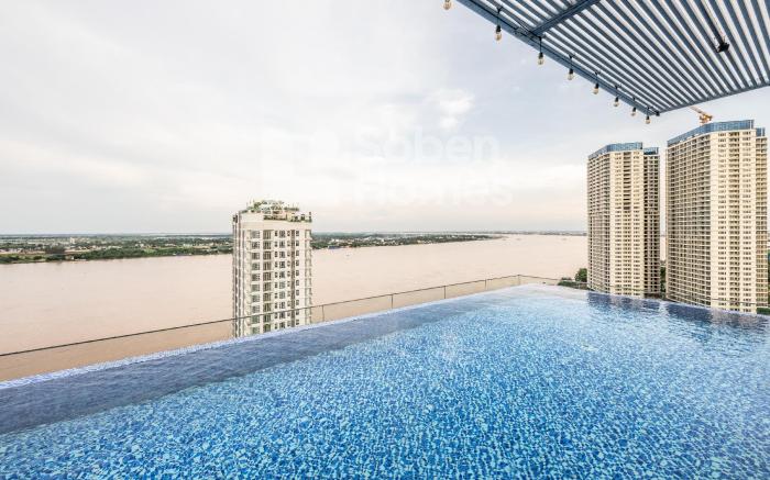 Mekongview 6 Residence Rooftop Pool Riverview
