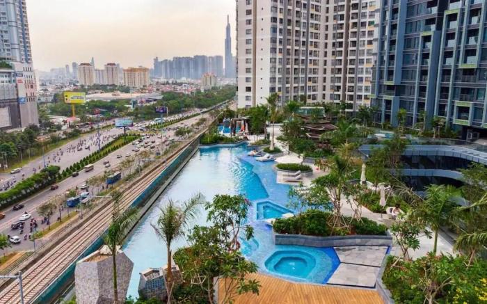 Luxury 2Brs+3Bed Cinema Mall View City, Gym, Pool