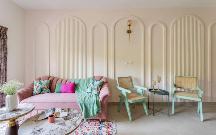 tisyastays | Pink Door 1BHK Apartment 