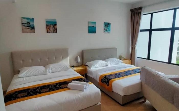 2-6paxs | Seaview | Beach Front | Studio