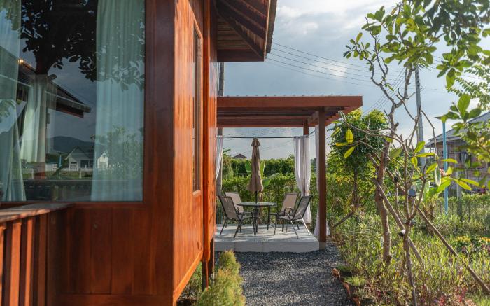 wooden  romantic villa with 2bedroom 