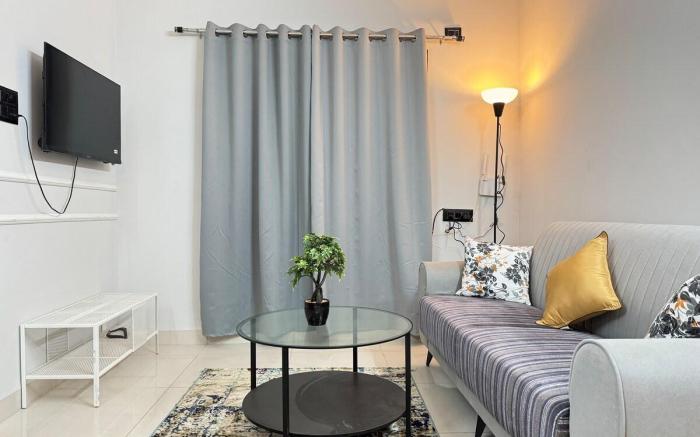 Stylish Haven: Central 2BHK with Full Amenities