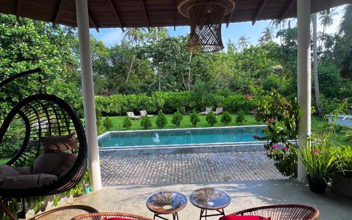 Island tropical retreat