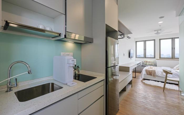 Warm cream-style 2pax studio Riveria by NEXX FIELD