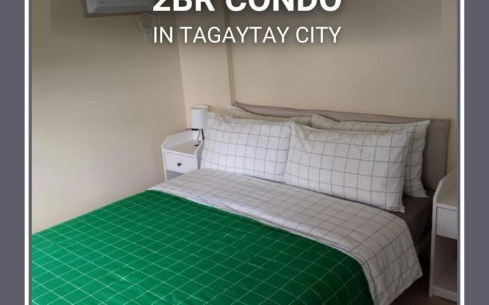 Cozy 2 Bedroom in Tagaytay | 100inTV & Parking