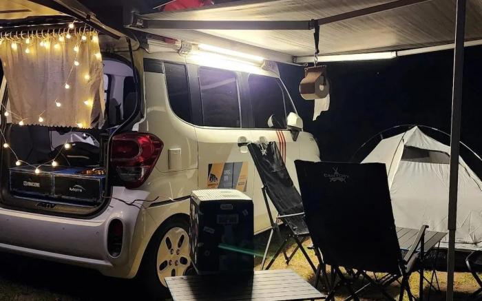 [Yongin] 2-Person Campervan Rental Package (2 Passengers, Sleeps 2) Includes Full Camping Gear Set