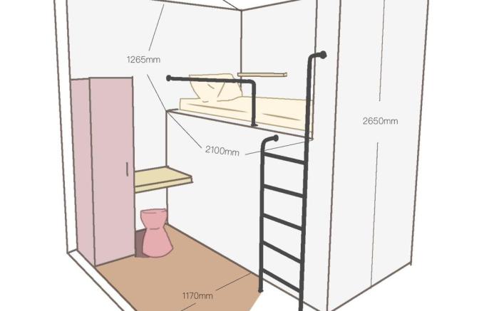 HOTEL minimumms Women-only capsule hotel