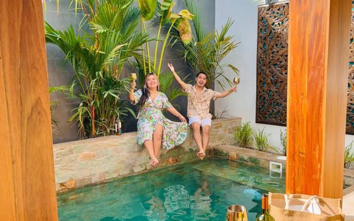 Sumptuous bungalow with private pool