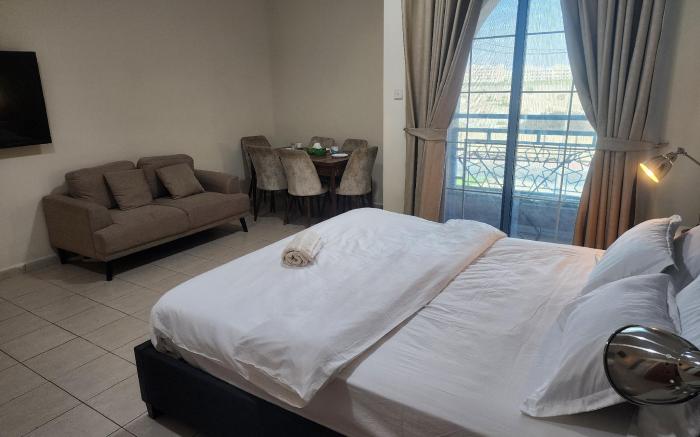 Spacious Studio with Balcony with Open View 