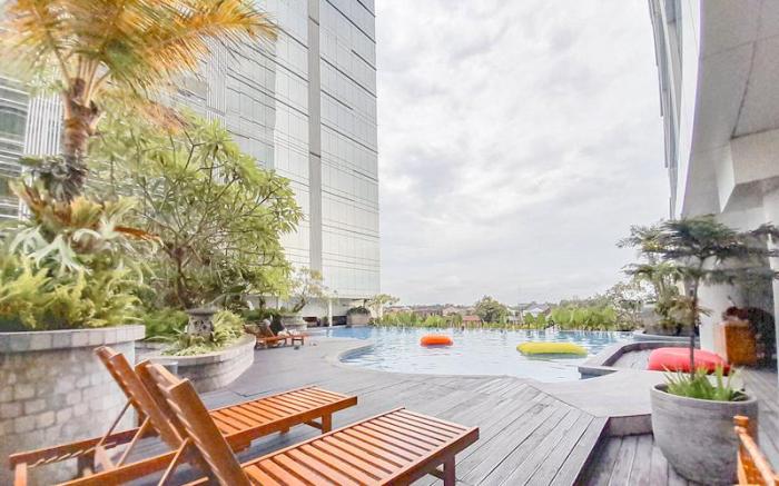 Cozy Enjoy Living 1BR Mataram City Apt By Travelio
