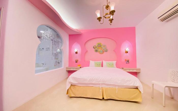 Kenting Ocean King Room恆春鎮海景雙人房帶陽台，私人衛浴浴缸，步行沙灘三分鐘b