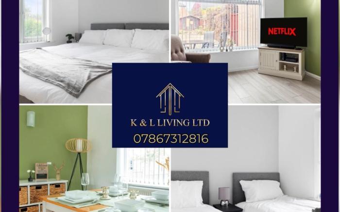 3 bed city centre with parking and garden