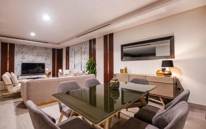 Beautifully designed two-bedroom flat in Hittin