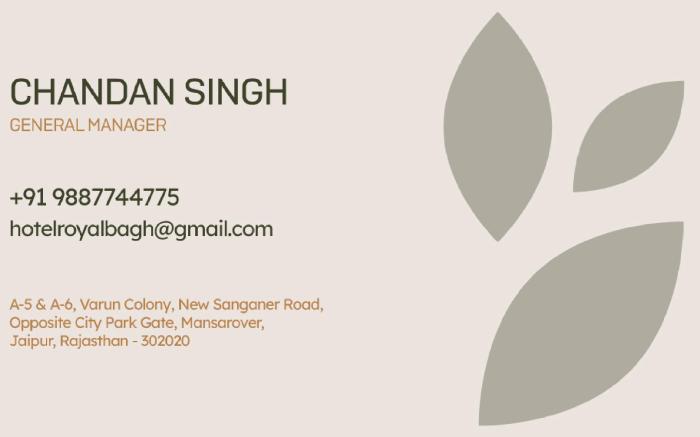 Hotel Royal Bagh- Opposite CityPark Jaipur