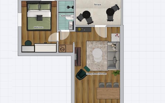 Astiggos 1 - 1bdr apartment on ground floor