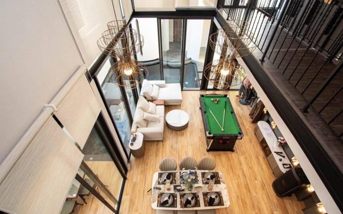 Pattaya loft private pool villa/modern Thai design