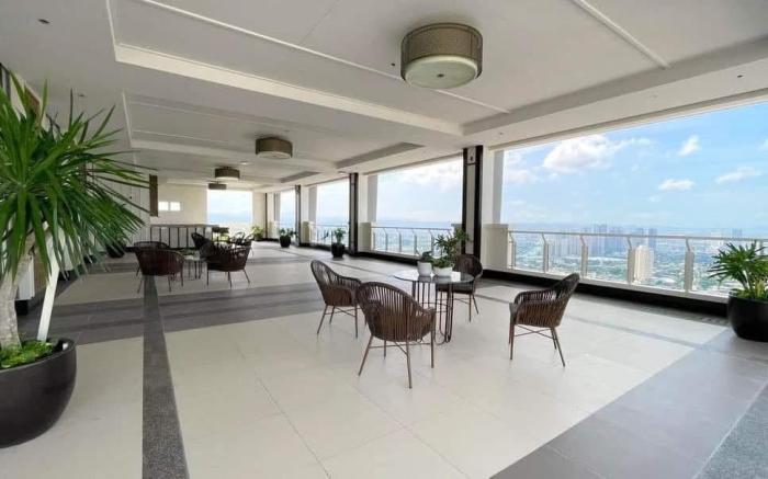 The Orabella 27F Chill Zone with a View