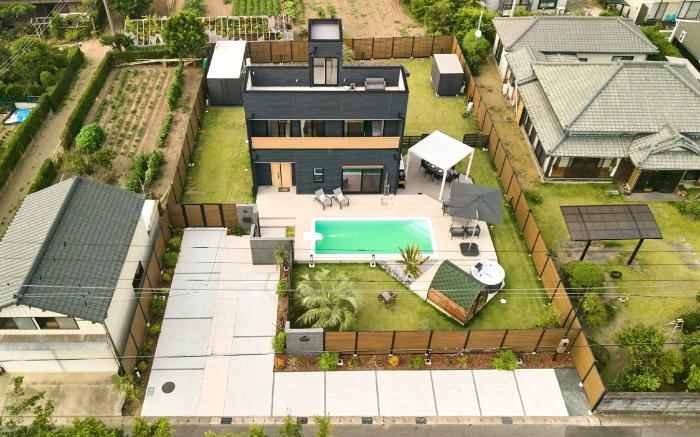 ColorBee Villa 海の見える貸別荘,プール, サウナ, ジャグチ,ドッグラン,BBQ付き