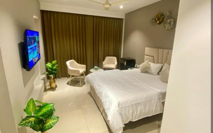 The luxury apartments 
