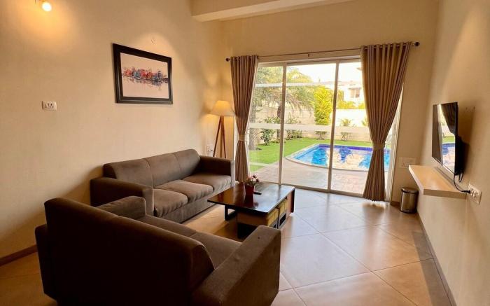 Oakhaven 4BHK with Pvt Pool by Stellar Stays