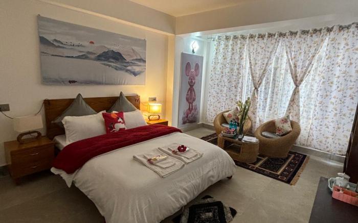 Retreat in a tranquil area.