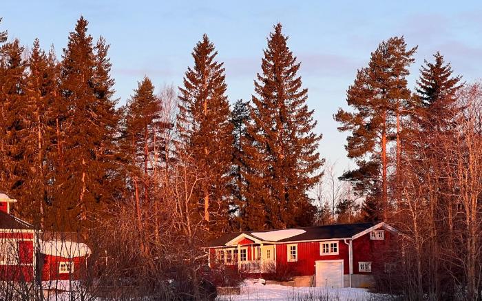 Cozy Ockelbo Retreat with Sauna  Stunning Nature Views