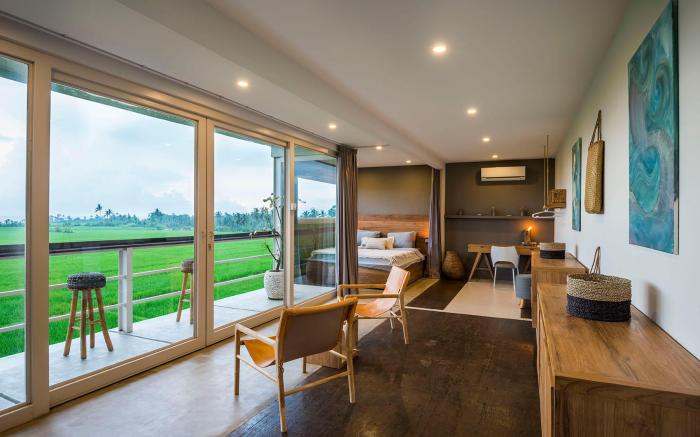 SEAWAY VILLA - ricefield + ocean view design villa