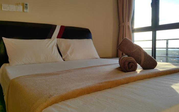 Free Parking|High Floor|SunsetView|K Avenue 4 Pax