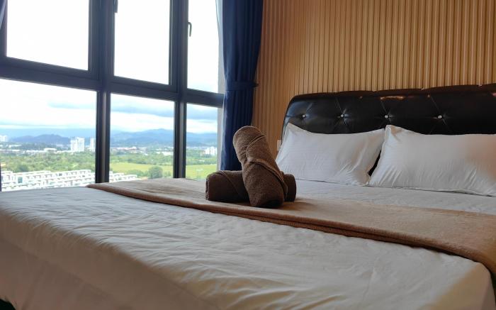 High Floor|Near Airport|Cozy Room|K Avenue 4 Pax