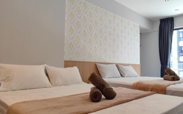 High Floor|Near Airport|Cozy Room|K Avenue 4 Pax