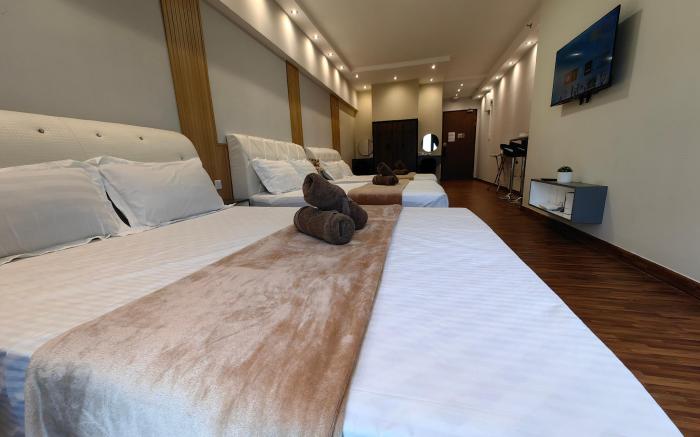 High Floor|Near Airport|Cozy Room|K Avenue 6 Pax